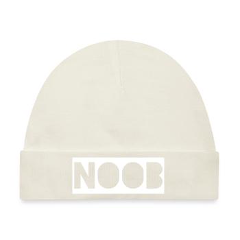 Noob - Baby Premium Organic Mütze - Naturweiß - Vorne