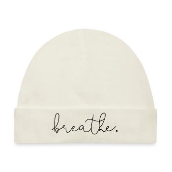 breathe - Baby Premium Organic Mütze - Naturweiß - Vorne