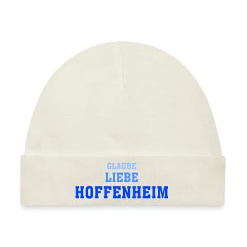 Hoffenheim im Kraichgau - Baby Premium Organic Mütze - Naturweiß - Vorne