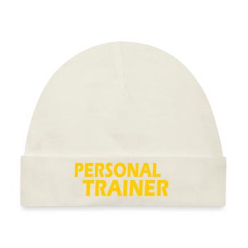 Personal trainer - Baby Premium Organic Mütze - Naturweiß - Vorne