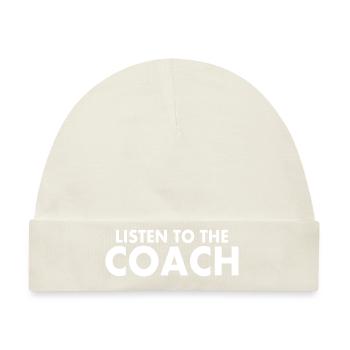 Coach - Baby Premium Organic Mütze - Naturweiß - Vorne
