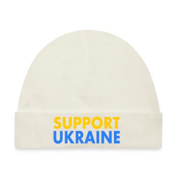 Support ukraine - Baby Premium Organic Mütze - Naturweiß - Vorne