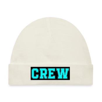 Crew - Baby Premium Organic Mütze - Naturweiß - Vorne