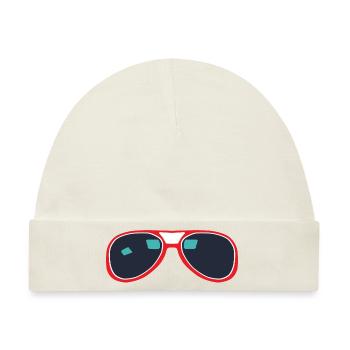 Sonnenbrille - Baby Premium Organic Mütze - Naturweiß - Vorne