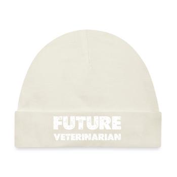 Zukünftiger Tierarzt Tierarzt Tierarzt Tierliebhab - Baby Premium Organic Mütze - Naturweiß - Vorne
