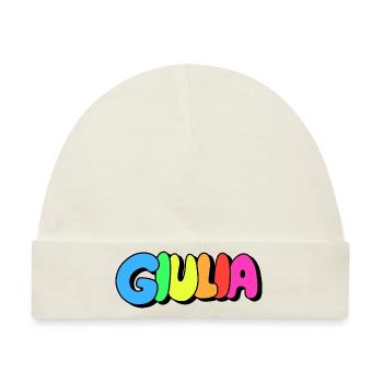 Giulia - Baby Premium Organic Mütze - Naturweiß - Vorne