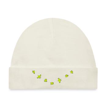 Birdies - Baby Premium Organic Mütze - Naturweiß - Vorne