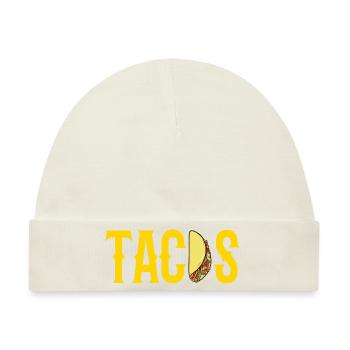 tacos - Baby Premium Organic Mütze - Naturweiß - Vorne