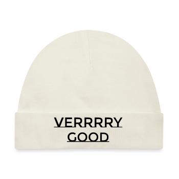 VERRRRY GOOD - Baby Premium Organic Mütze - Naturweiß - Vorne