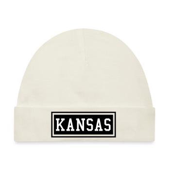 Kansas - Baby Premium Organic Mütze - Naturweiß - Vorne