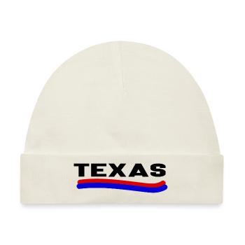 Texas - Baby Premium Organic Mütze - Naturweiß - Vorne