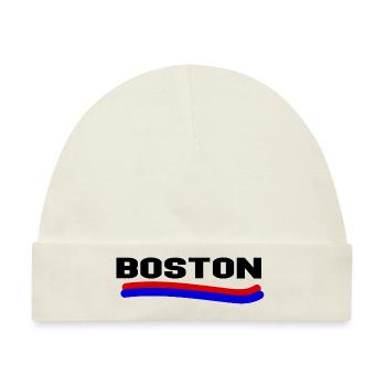Boston - Baby Premium Organic Mütze - Naturweiß - Vorne