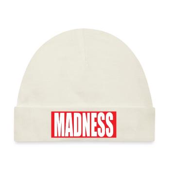 MADNESS - Baby Premium Organic Mütze - Naturweiß - Vorne