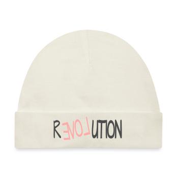 Revolution - Baby Premium Organic Mütze - Naturweiß - Vorne