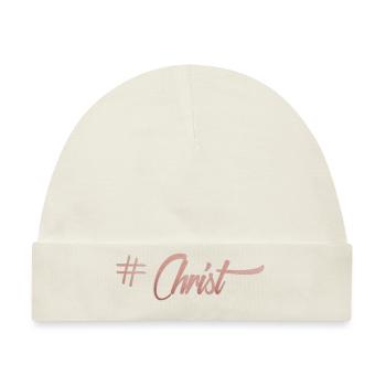 Christ - Baby Premium Organic Mütze - Naturweiß - Vorne