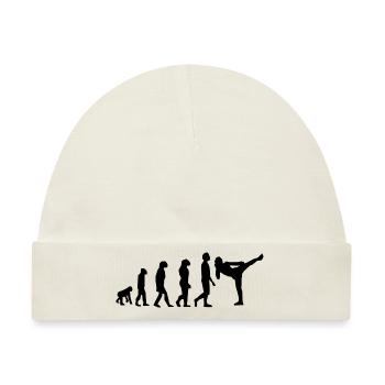 Martial Arts - Baby Premium Organic Mütze - Naturweiß - Vorne
