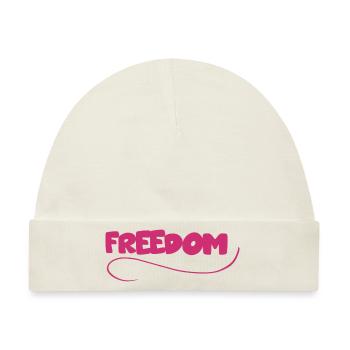 Freedom - Baby Premium Organic Mütze - Naturweiß - Vorne