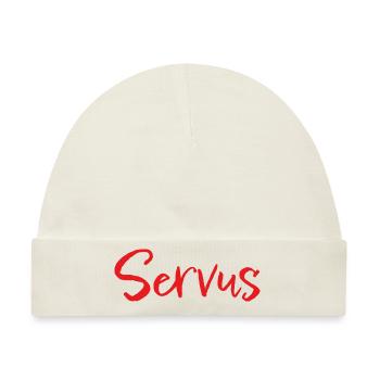 Servus - Baby Premium Organic Mütze - Naturweiß - Vorne