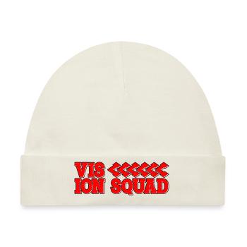 Vision Squad 5 - Baby Premium Organic Mütze - Naturweiß - Vorne