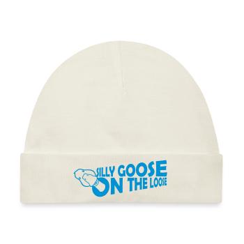 goose on the loose - Baby Premium Organic Mütze - Naturweiß - Vorne