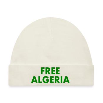 Algerien - Baby Premium Organic Mütze - Naturweiß - Vorne