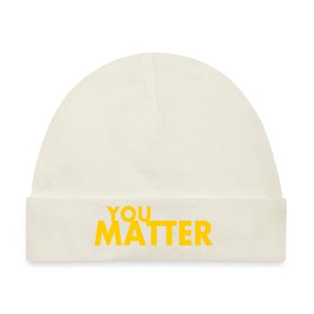 You matter - Baby Premium Organic Mütze - Naturweiß - Vorne