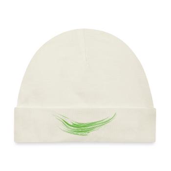Farbkleckse Kleckse Farbspritzer Maler Geschenk - Baby Premium Organic Mütze - Naturweiß - Vorne