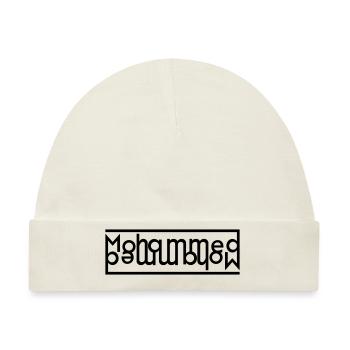 Mohammed Logo - Baby Premium Organic Mütze - Naturweiß - Vorne