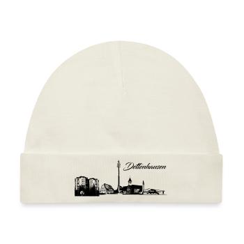 Skyline Dettenhausen - Baby Premium Organic Mütze - Naturweiß - Vorne
