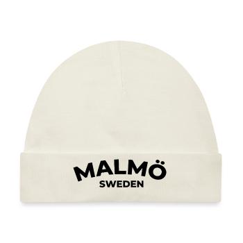 Malmö Trikot - Baby Premium Organic Mütze - Naturweiß - Vorne
