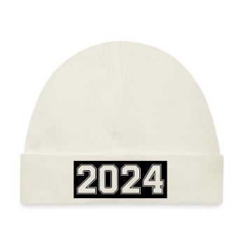 2024 - Baby Premium Organic Mütze - Naturweiß - Vorne