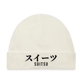 Japanisch - Baby Premium Organic Mütze - Naturweiß - Vorne