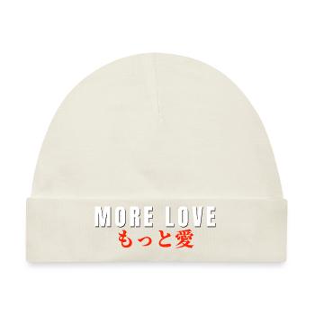 Japanisch - Baby Premium Organic Mütze - Naturweiß - Vorne