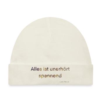 #Alles ist unerhört spannend - Baby Premium Organic Mütze - Naturweiß - Vorne