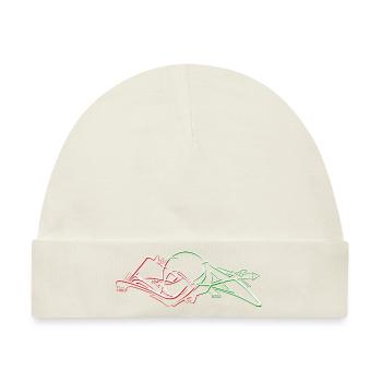 F C A 1907 Graffiti - Baby Premium Organic Mütze - Naturweiß - Vorne