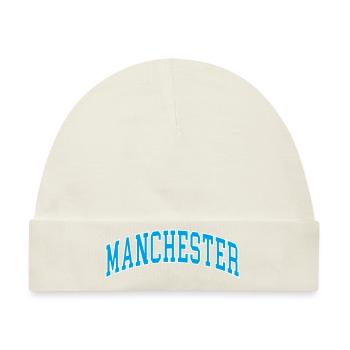 Manchester - Baby Premium Organic Mütze - Naturweiß - Vorne