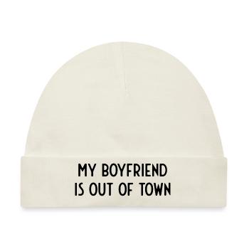 Valentine Single Girls Lustige Gag Geschenke Boyfr - Baby Premium Organic Mütze - Naturweiß - Vorne
