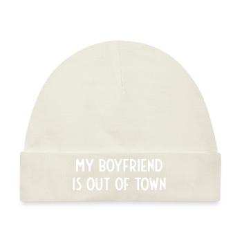 Valentine Single Girls Lustige Gag Geschenke Boyfr - Baby Premium Organic Mütze - Naturweiß - Vorne