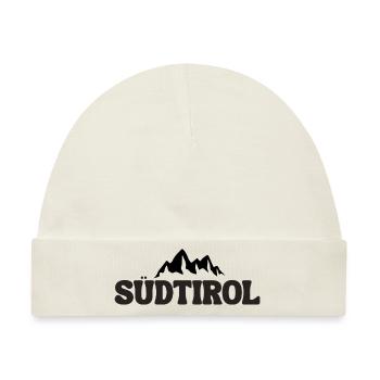 Südtirol - Baby Premium Organic Mütze - Naturweiß - Vorne