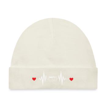 Love Photo - Baby Premium Organic Mütze - Naturweiß - Vorne