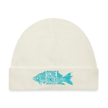 Südharz Merch - Schiedunger Grätenfresser - Baby Premium Organic Mütze - Naturweiß - Vorne