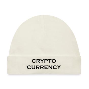 Bitcoin Trading Crypto Aktien - Baby Premium Organic Mütze - Naturweiß - Vorne