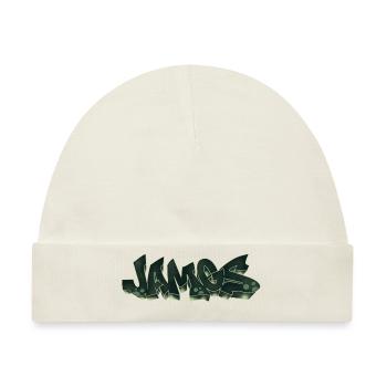 James Graffiti Name - Baby Premium Organic Mütze - Naturweiß - Vorne