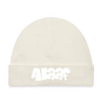 Alaaf - Baby Premium Organic Mütze - Naturweiß - Vorne