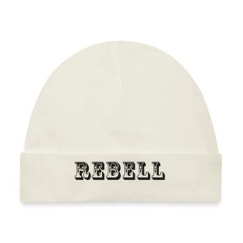 Rebell - Baby Premium Organic Mütze - Naturweiß - Vorne
