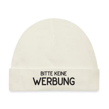Bitte keine Werbung - Baby Premium Organic Mütze - Naturweiß - Vorne