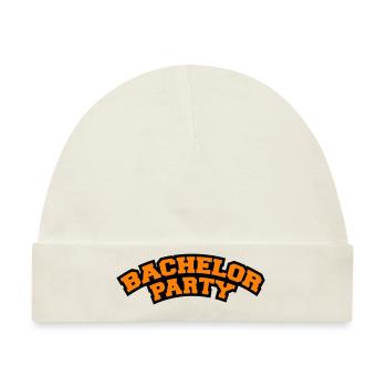 Bachelor Party - Baby Premium Organic Mütze - Naturweiß - Vorne