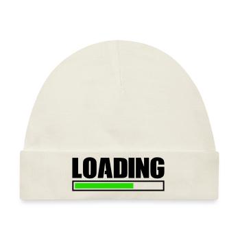 loading - Baby Premium Organic Mütze - Naturweiß - Vorne