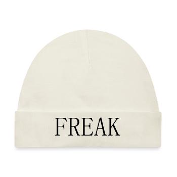 freak - Baby Premium Organic Mütze - Naturweiß - Vorne