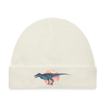 Tyrannosaurus Rex Mächtiges Raubtier - Baby Premium Organic Mütze - Naturweiß - Vorne